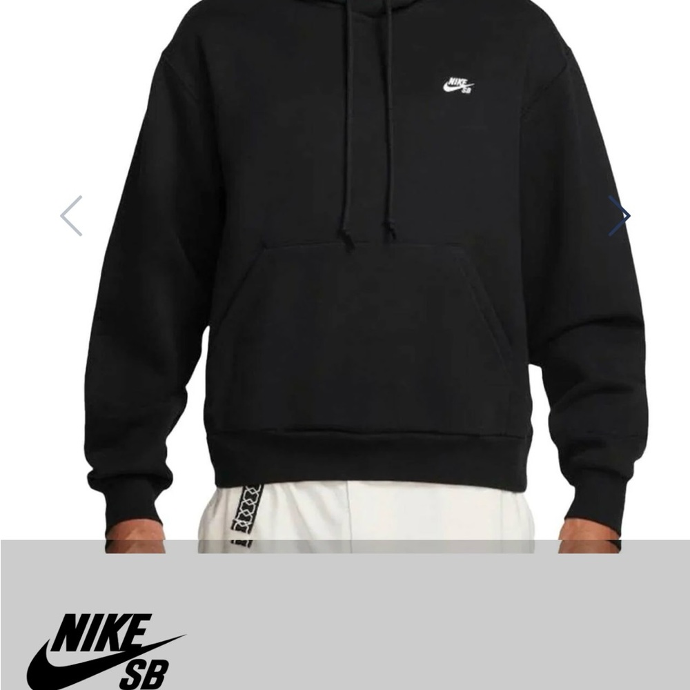 Nike SB Black Men's Pullover Hoodie
